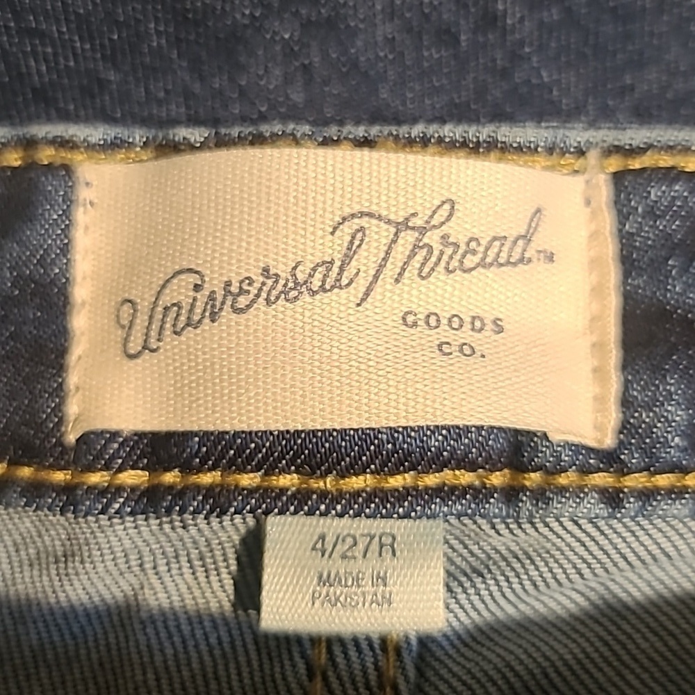 Universal thread high rise flare denim jeans - Picture 7 of 10